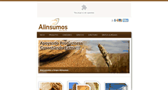 Desktop Screenshot of alinsumos.com